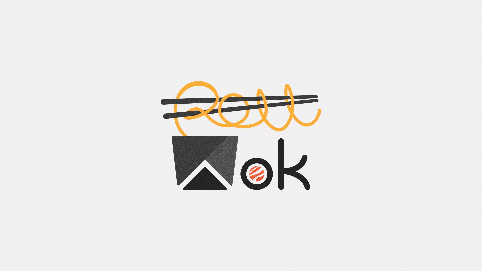 Разработка логотипа в Острогожске для суши-бара «Roll Wok Club» Разработка логотипа в Острогожске для суши-бара «Roll Wok Club»